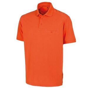 Result Mens Work-Guard Apex Polo Shirt / Orange
